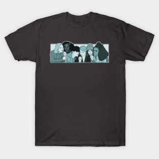 Heartstopper Crew comic style drawing T-Shirt